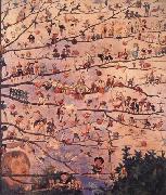 Richard Doyle The Fairy Tree Spain oil painting artist